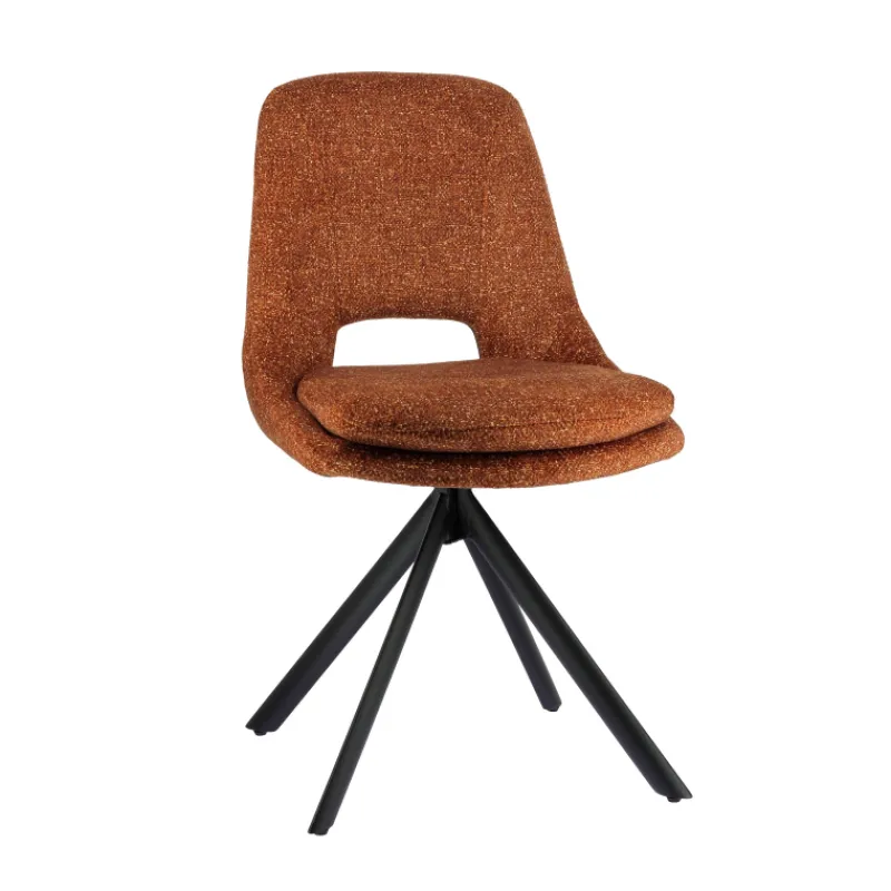 AzaléeChaise moderne en tissu rembourrée pieds en métal> Chaise De Salle à Manger|Chaise Salon