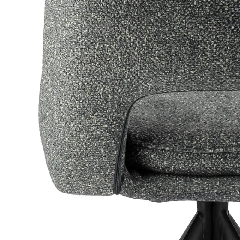 AzaléeChaise moderne en tissu rembourrée pieds en métal> Chaise De Salle à Manger|Chaise Salon