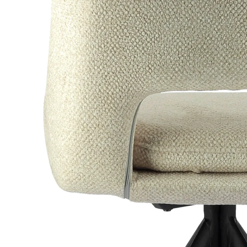 AzaléeChaise moderne en tissu rembourrée pieds en métal> Chaise De Salle à Manger|Chaise Salon
