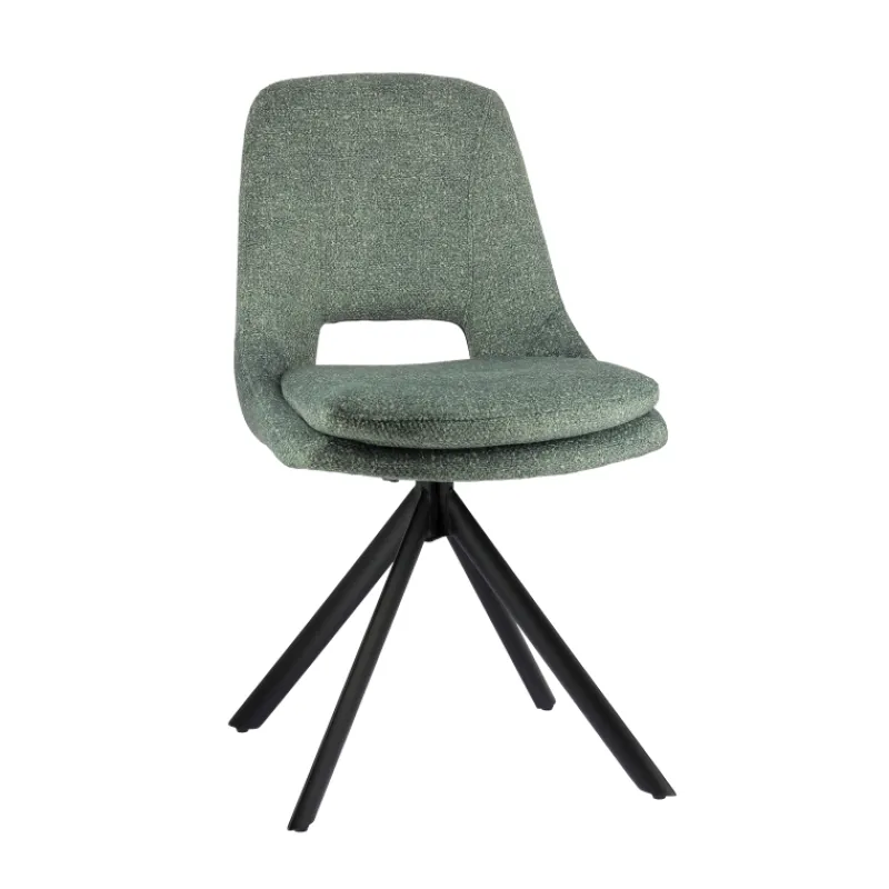 AzaléeChaise moderne en tissu rembourrée pieds en métal> Chaise De Salle à Manger|Chaise Salon