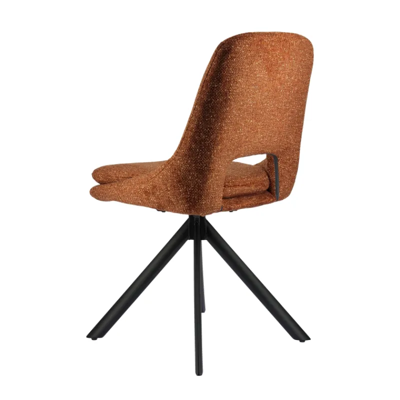 AzaléeChaise moderne en tissu rembourrée pieds en métal> Chaise De Salle à Manger|Chaise Salon