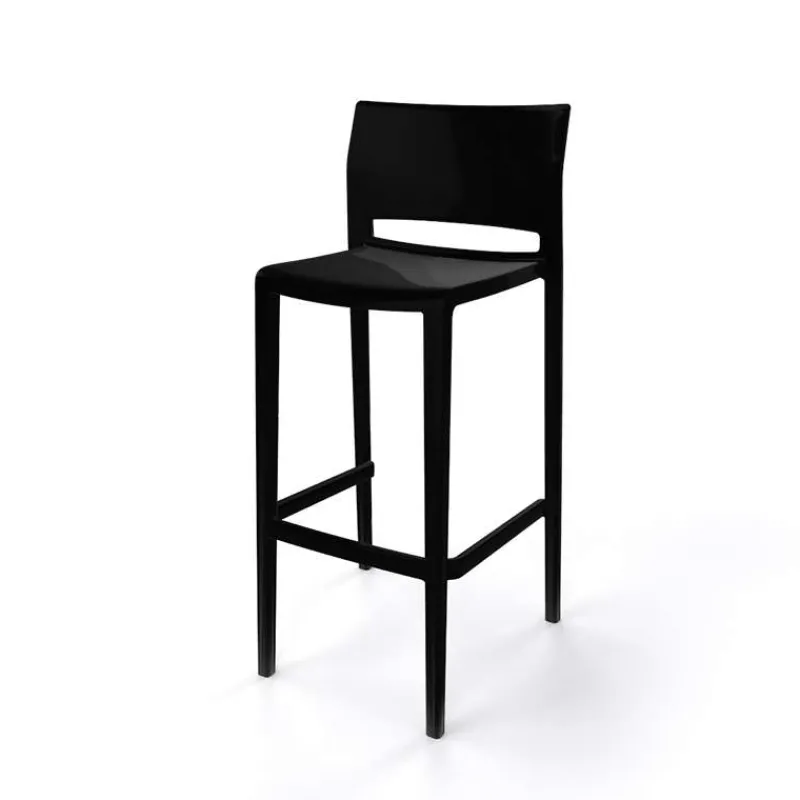 Bakhita Tabouret de bar moderne empilable> Tabouret De Bar (assise +/- 80 Cm)