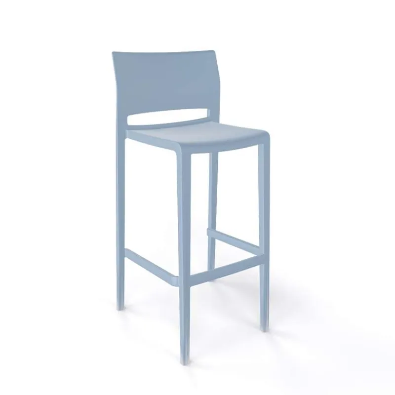 Bakhita Tabouret de bar moderne empilable> Tabouret De Bar (assise +/- 80 Cm)