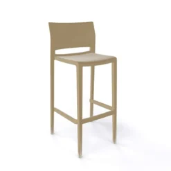 Bakhita Tabouret de bar moderne empilable><noscript><img width=