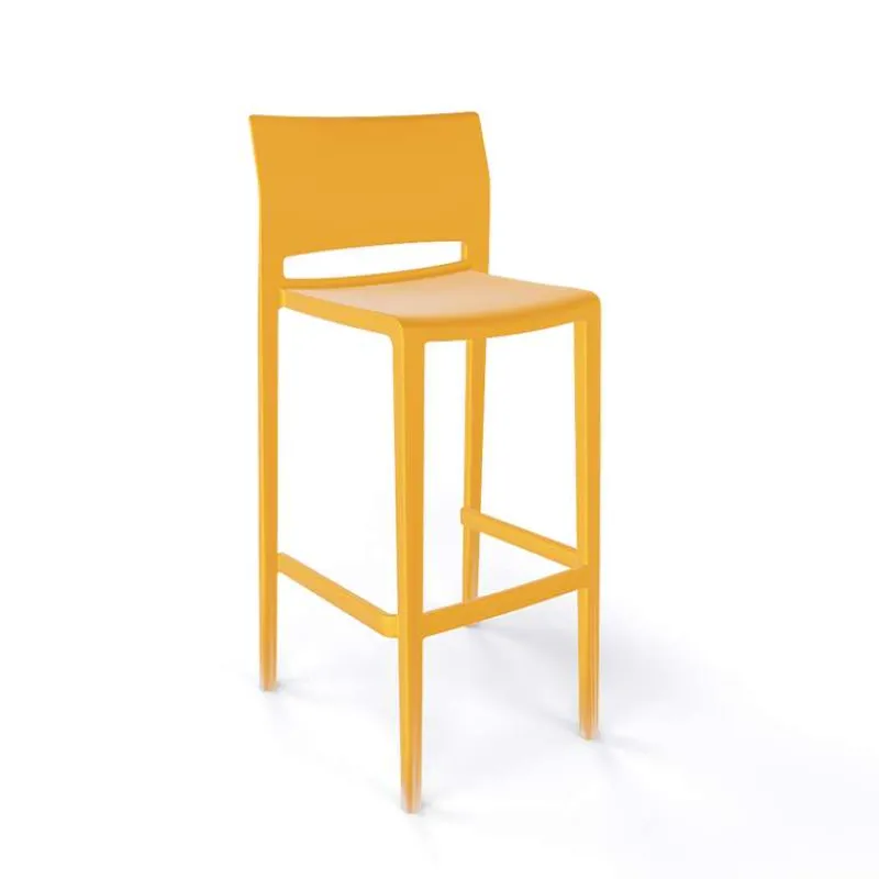 Bakhita Tabouret de bar moderne empilable> Tabouret De Bar (assise +/- 80 Cm)
