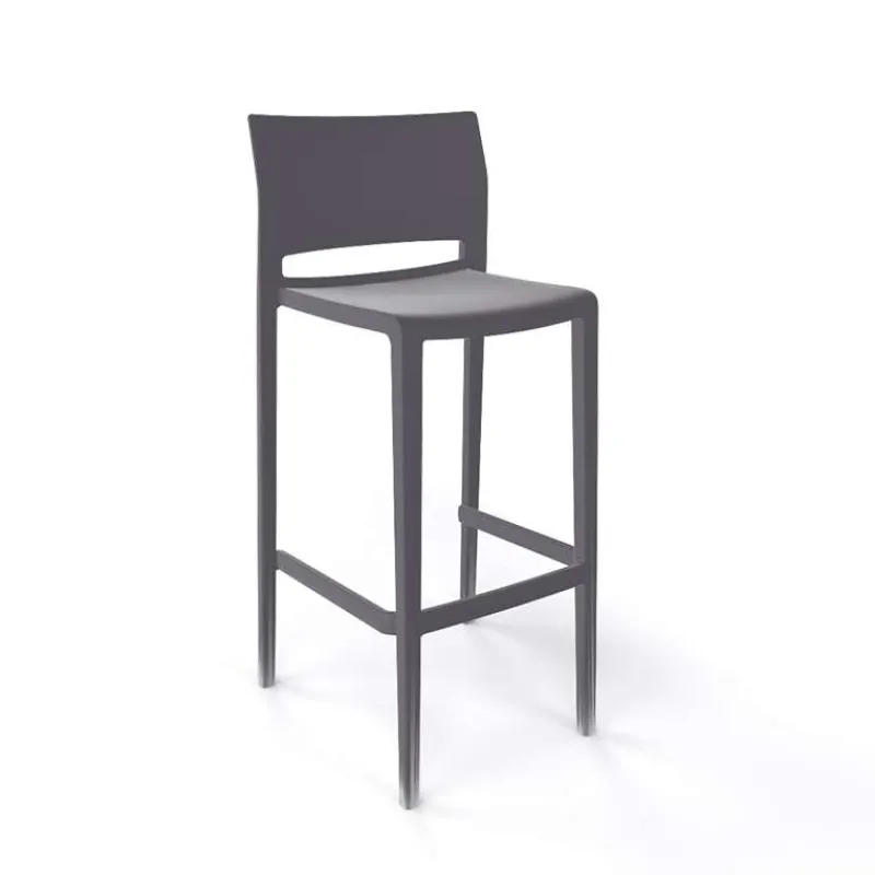 Bakhita Tabouret de bar moderne empilable> Tabouret De Bar (assise +/- 80 Cm)
