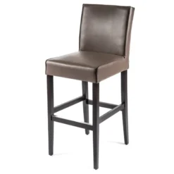 Sessio BarCarpe Tabouret de bar en synthétique et bois><noscript><img width=