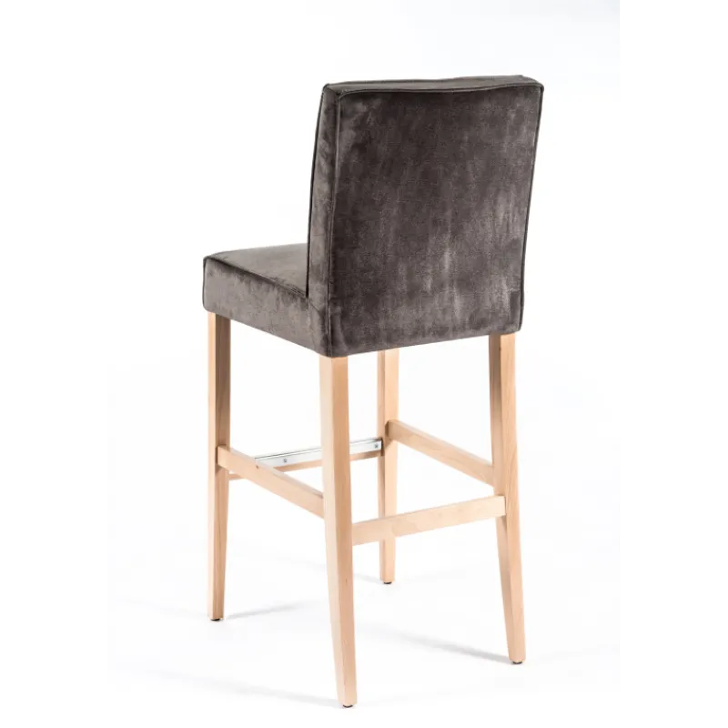 Sessio BarCarpe Tabouret de bar en tissu et bois> Tabouret De Bar (assise +/- 80 Cm)