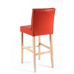 Sessio BarCarpe 2 Tabouret de bar matelassé en synthétique et bois> Tabouret De Bar (assise +/- 80 Cm)