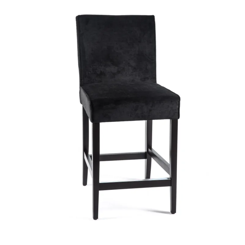 Sessio BarCarpe Tabouret snack en tissu et bois> Tabouret Snack (assise +/- 65 Cm)|Tabouret De Bar (assise +/- 80 Cm)