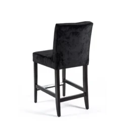 Sessio BarCarpe Tabouret snack en tissu et bois> Tabouret Snack (assise +/- 65 Cm)|Tabouret De Bar (assise +/- 80 Cm)