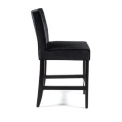 Sessio BarCarpe Tabouret snack en tissu et bois><noscript><img width=