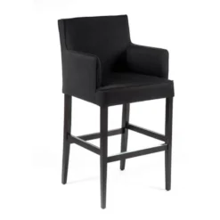 Sessio BarDiem Tabouret bar contemporain en tissu et bois> Tabouret De Bar (assise +/- 80 Cm)
