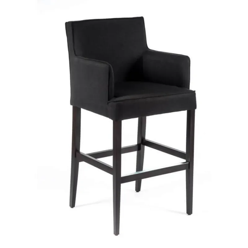 Sessio BarDiem Tabouret bar contemporain en tissu et bois> Tabouret De Bar (assise +/- 80 Cm)