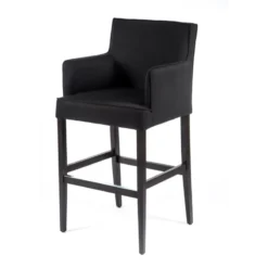 Sessio BarDiem Tabouret bar contemporain en tissu et bois> Tabouret De Bar (assise +/- 80 Cm)