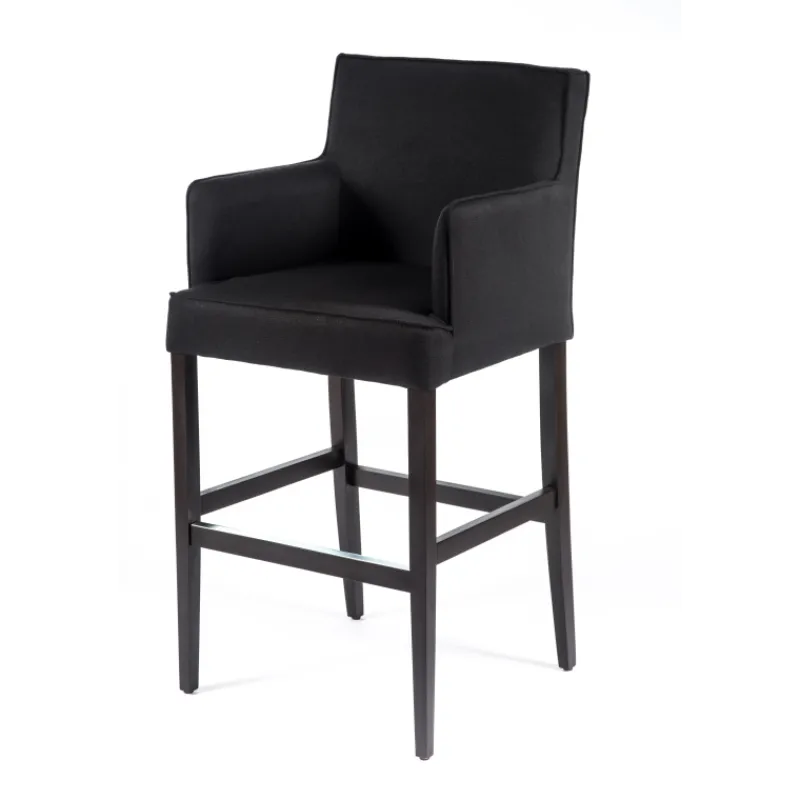 Sessio BarDiem Tabouret bar contemporain en tissu et bois> Tabouret De Bar (assise +/- 80 Cm)