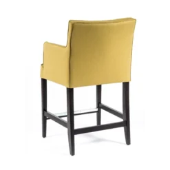 Sessio BarDiem 2 Tabouret snack en tissu matelassé avec accoudoirs> Tabouret Snack (assise +/- 65 Cm)|Tabouret De Bar (assise +/- 80 Cm)