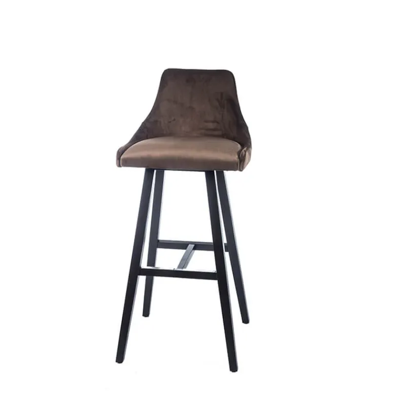 Sessio BarLars line Tabouret hauteur 80 cm moderne coque tissu dos matelassé> Tabouret De Bar (assise +/- 80 Cm)