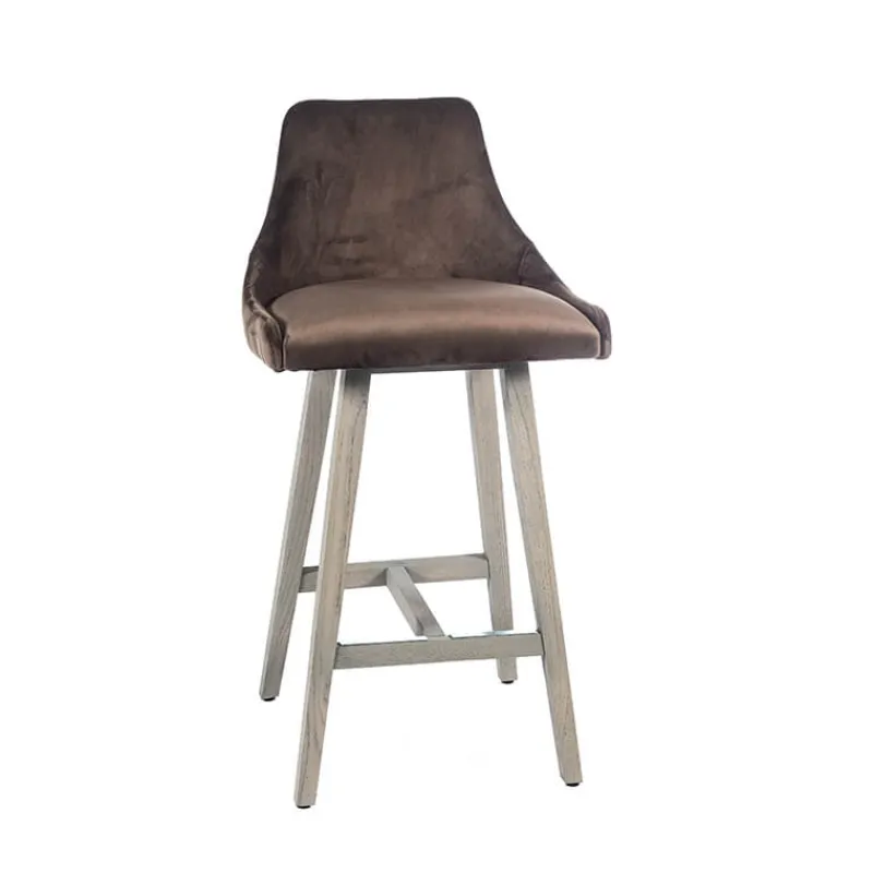 Sessio BarLars line Tabouret snack moderne coque tissu dos matelassé> Tabouret Snack (assise +/- 65 Cm)|Tabouret De Bar (assise +/- 80 Cm)
