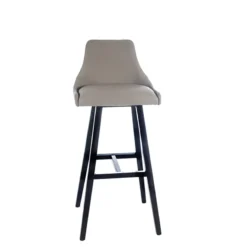 Sessio BarLars Tabouret de bar moderne avec pieds en bois> Tabouret De Bar (assise +/- 80 Cm)
