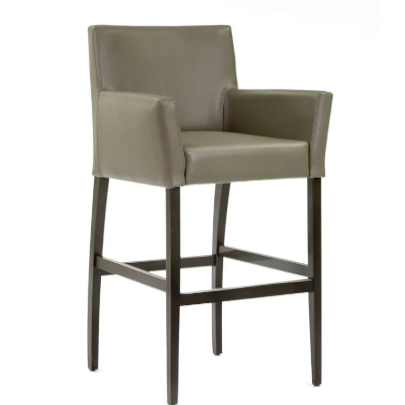 Sessio BarMatiz Tabouret de bar avec dossier et accoudoirs en synthétique> Tabouret De Bar (assise +/- 80 Cm)