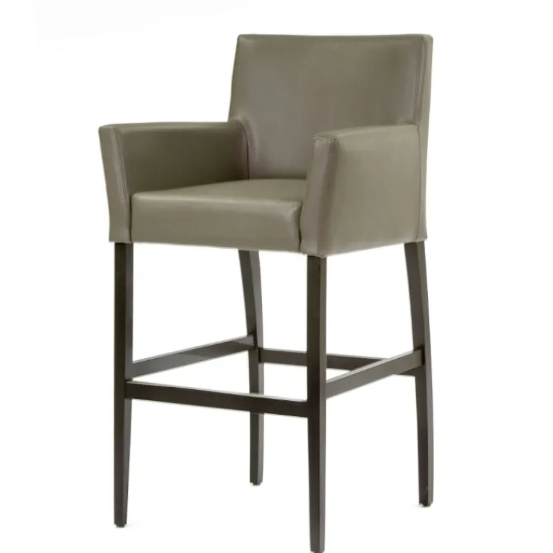 Sessio BarMatiz Tabouret de bar avec dossier et accoudoirs en synthétique> Tabouret De Bar (assise +/- 80 Cm)