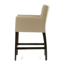 Sessio BarMatiz Tabouret snack avec accoudoirs et dossier matelassé> Tabouret Snack (assise +/- 65 Cm)|Tabouret De Bar (assise +/- 80 Cm)