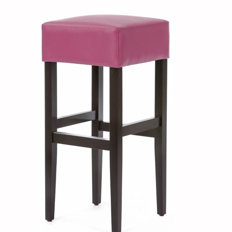 Sessio BarMax Tabouret de bar sans dossier en synthétique et bois> Tabouret De Bar (assise +/- 80 Cm)