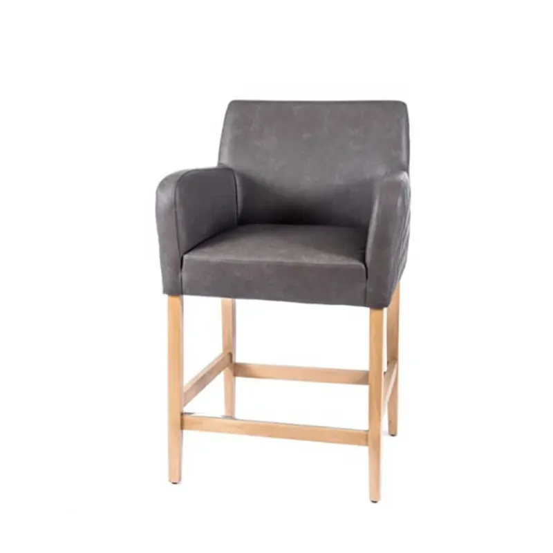 Sessio BarMoritz diamant Tabouret snack avec accoudoirs matelassé sur le dossier> Tabouret Snack (assise +/- 65 Cm)|Tabouret De Bar (assise +/- 80 Cm)
