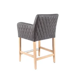 Sessio BarMoritz diamant Tabouret snack avec accoudoirs matelassé sur le dossier><noscript><img width=