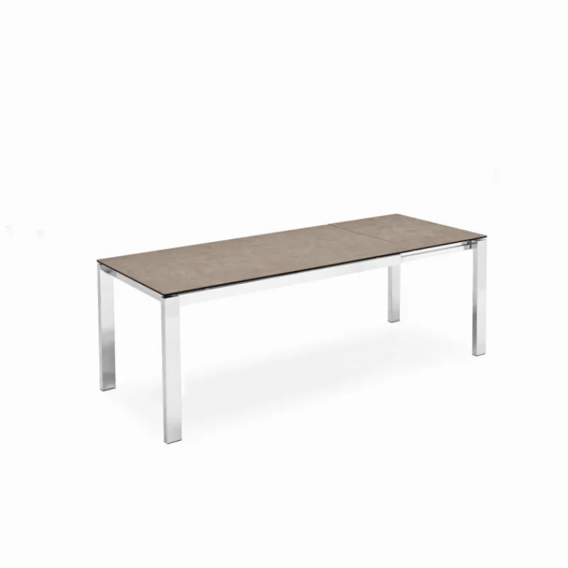 Connubia A Baron Connubia® Table extensible en céramique et métal> Table De Salle à Manger
