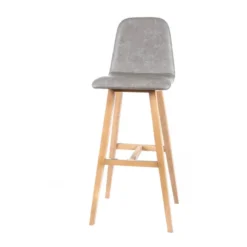 Sessio BarPandora diamant Tabouret de bar scandinave avec pieds en bois><noscript><img width=