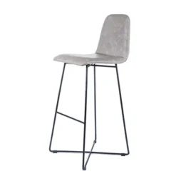 Sessio BarPandora diamant Tabouret de bar design scandinave avec pieds filaires noirs> Tabouret De Bar (assise +/- 80 Cm)