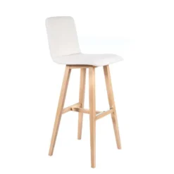 Sessio BarPlaza diamant Tabouret de bar scandinave avec pieds en bois> Tabouret De Bar (assise +/- 80 Cm)