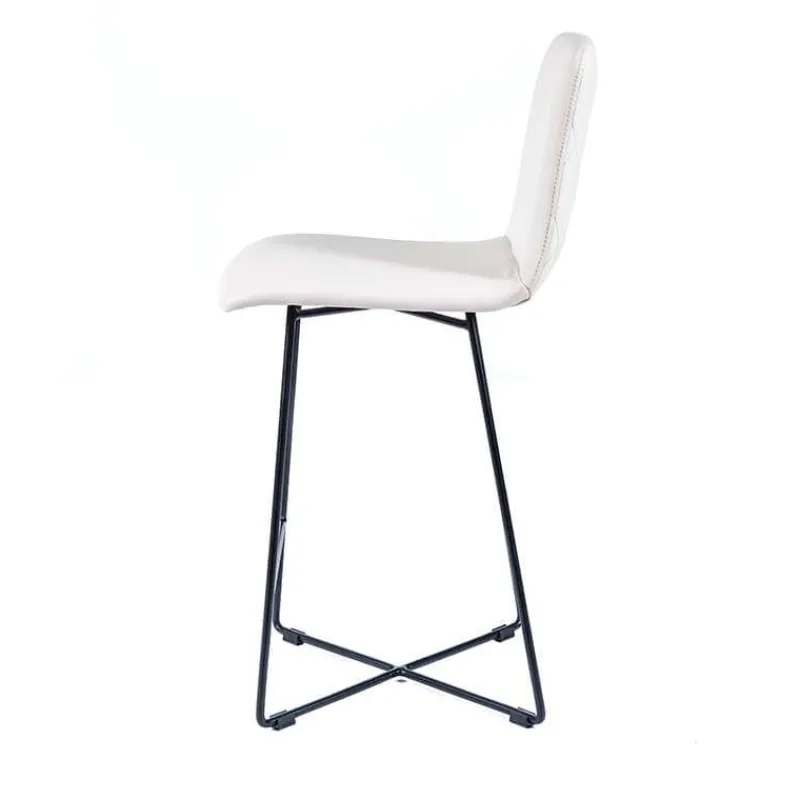 Sessio BarPlaza diamant Tabouret snack style scandinave avec pieds design en métal> Tabouret Snack (assise +/- 65 Cm)|Tabouret De Bar (assise +/- 80 Cm)