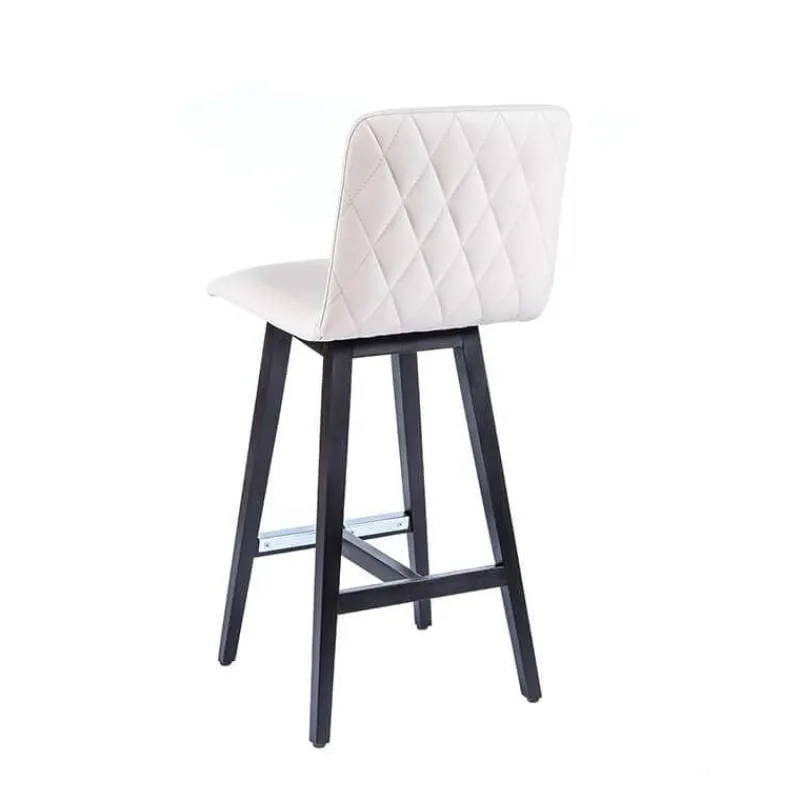 Sessio BarPlaza diamant Tabouret snack style scandinave avec pieds en bois> Tabouret Snack (assise +/- 65 Cm)|Tabouret De Bar (assise +/- 80 Cm)