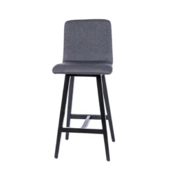 Sessio BarPlaza Tabouret snack style scandinave en tissu et pieds bois><noscript><img width=