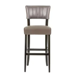 Sessio BarSteffi 2 Tabouret snack matelassé en bois et synthétique><noscript><img width=
