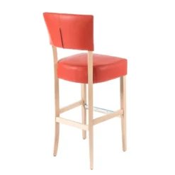 Sessio BarSteffi 2 Tabouret snack matelassé en bois et synthétique><noscript><img width=