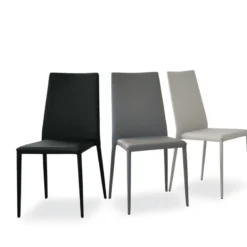 Airnova Bea Chaise contemporaine en cuir><noscript><img width=
