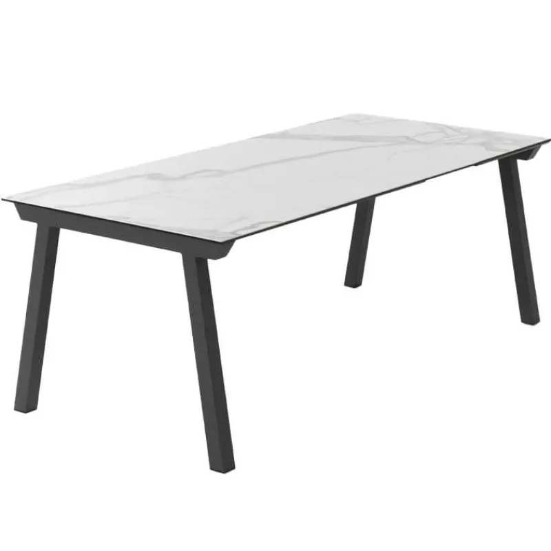 Mobliberica Benidorm Moblibérica® Table moderne extensible en céramique> Table De Salle à Manger