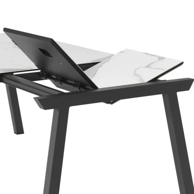 Mobliberica Benidorm Moblibérica® Table moderne extensible en céramique> Table De Salle à Manger