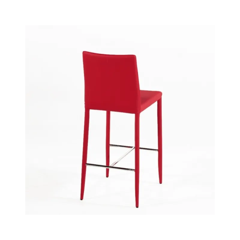 Airnova Beo Tabouret contemporain italien en cuir> Tabouret Snack (assise +/- 65 Cm)|Tabouret De Bar (assise +/- 80 Cm)