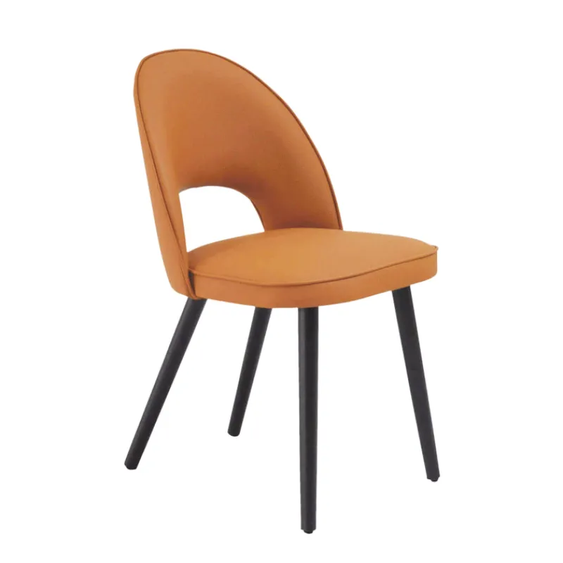 Sessio Bistrot Chaise avec dossier ajouré en simili pieds bois> Chaise Pour Chambre|Chaise De Cuisine