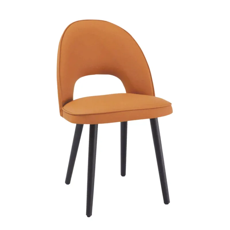Sessio Bistrot Chaise avec dossier ajouré en simili pieds bois> Chaise Pour Chambre|Chaise De Cuisine