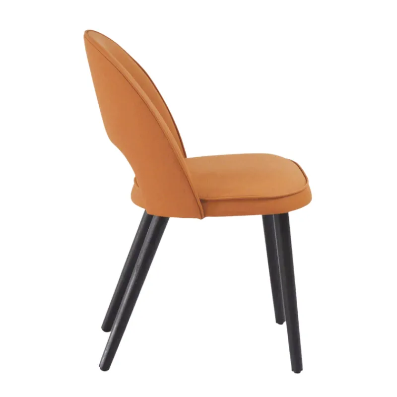 Sessio Bistrot Chaise avec dossier ajouré en simili pieds bois> Chaise Pour Chambre|Chaise De Cuisine