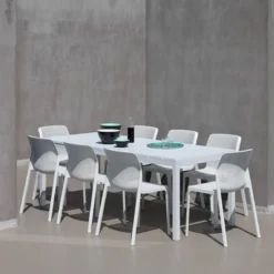 Bit Chaise de jardin moderne en polypropylène><noscript><img width=