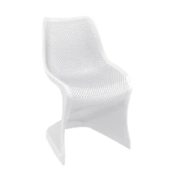 Bloom Chaise de jardin design ajourée en polypropylène><noscript><img width=