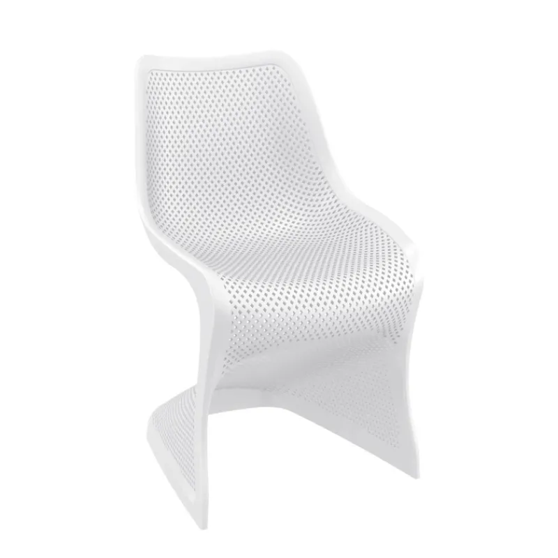 Bloom Chaise de jardin design ajourée en polypropylène> Chaise De Jardin
