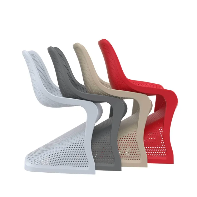 Bloom Chaise de jardin design ajourée en polypropylène> Chaise De Jardin